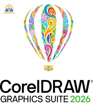 Obrázek CorelDRAW Graphics Suite 2026 Education Perpetual License (incl. 1 Yr CorelSure Maintenance)(5- 50)