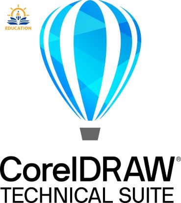 Obrázek CorelDRAW Technical Suite 2026 Education Perpetual License (incl. 1 Yr CorelSure Maintenance)(51- 250)