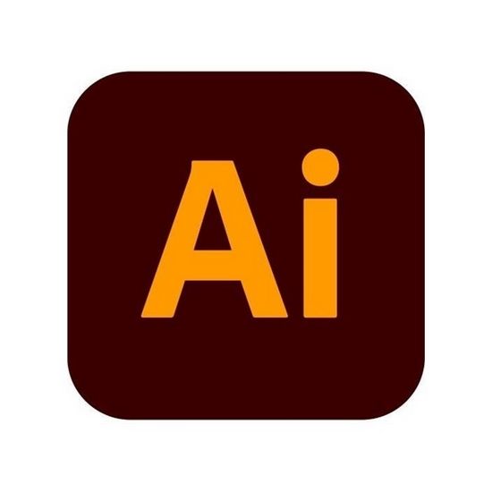 Obrázek Illustrator for teams, Multi Platform, Multi Language ,CZ  Government, 1 User, 12 Months, Level 1, 1 - 9 Lic