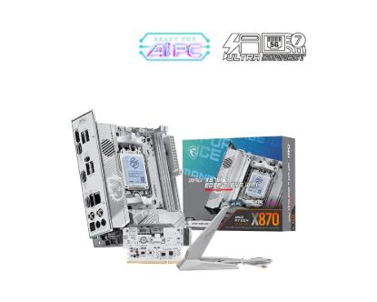 Obrázek MSI MB Sc AM5 MPG X870I EDGE TI EVO WIFI, AMD B870, 2xDDR5, WiFi, 1xHDMI, mini- ITX