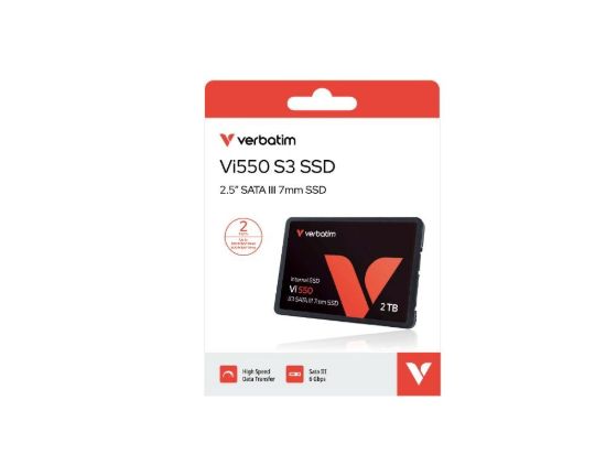 Obrázek VERBATIM SSD Vi550 S3 2TB SATA III, 2.5” W 550/ R 500 MB/ s