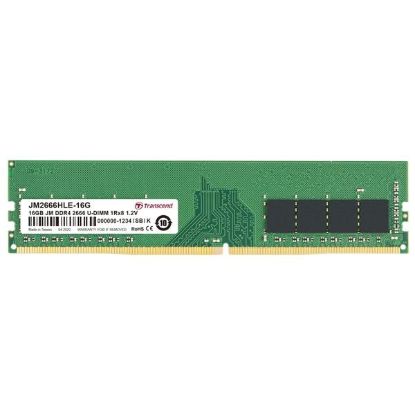 Obrázek TRANSCEND DIMM DDR4 16 GB 2666MHz 1Rx8 2Gx8 CL19 1.2V