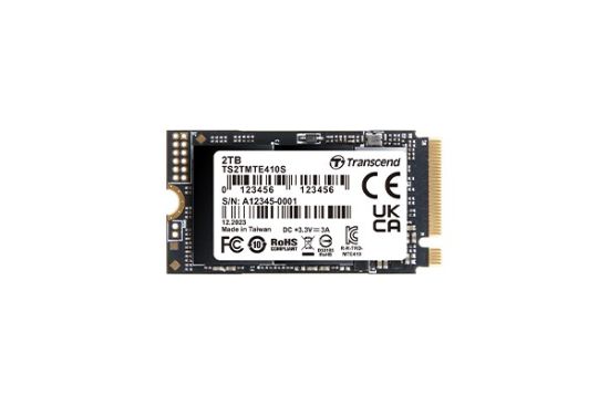 Obrázek TRANSCEND SSD 2TB 410S, M.2 2242, PCIe Gen4x4, NVMe, 3D TLC, DRAM-less