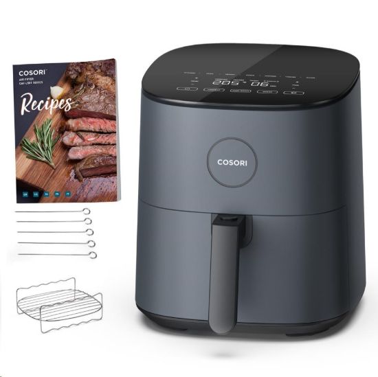 Obrázek Cosori L501 PRO 4.7L – horkovzdušná fritéza + 5x špíz a gril. rošt
