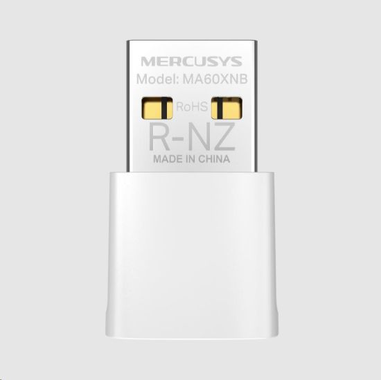 Obrázek MERCUSYS MA60XNB WiFi6 USB nano adapter (AX900,2,4GHz/5GHz,Bluetooth5.3,USB2.0)