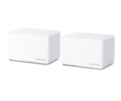 Obrázek MERCUSYS Halo H80X(2- pack) WiFi6 Mesh (AX3000, 2, 4GHz/ 5GHz, 3xGbELAN/ WAN)