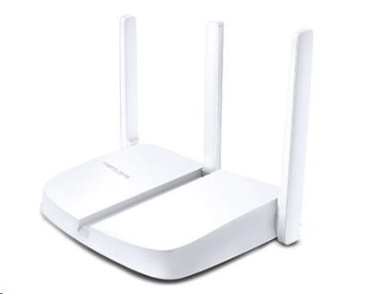 Obrázek MERCUSYS MW305R WiFi4 router (N300, 2, 4GHz, 3 x 100Mb/ s LAN, 1 x 100Mb/ s WAN)