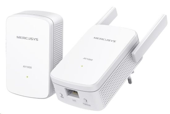 Obrázek MERCUSYS MP510 KIT WiFi4 Powerline set (N300, AV1000, 2, 4GHz, 1xGbELAN)