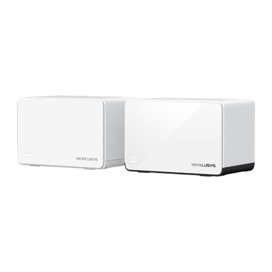Obrázek MERCUSYS Halo H85X(2- pack) WiFi6 Mesh (AX3000, 2, 4GHz/ 5GHz, 1 x 2, 5GbELAN/ WAN, 2xGbELAN/ WAN)
