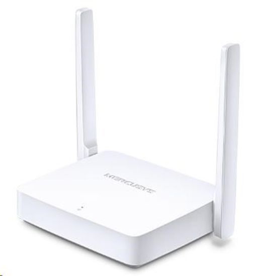 Obrázek MERCUSYS MW301R WiFi4 router (N300, 2, 4GHz, 2 x 100Mb/ s LAN, 1 x 100Mb/ s WAN)