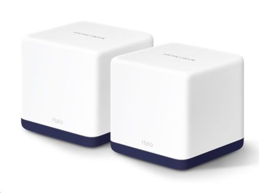 Obrázek MERCUSYS Halo H50G(2- pack) Aginet WiFi5 Mesh (AC1900, 2, 4GHz/ 5GHz, 3xGbELAN/ WAN)