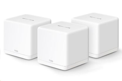 Obrázek MERCUSYS Halo H60X(3- pack) WiFi6 Mesh (AX1500, 2, 4GHz/ 5GHz, 3xGbELAN/ WAN(1x XR Unit), 2xGbELAN/ WAN (2x XS Unit)