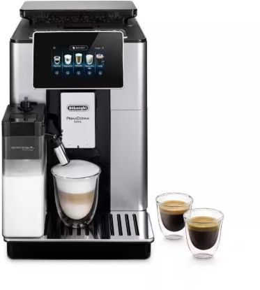 Obrázek DeLonghi PrimaDonna Soul ECAM 610.55.SB automatický kávovar, 1450 W, 19 bar, vestavěný mlýnek, chytrý, mléčný systém