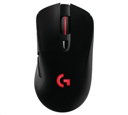 Obrázek Logitech Wireless Gaming Mouse G703, LIGHTSPEED, HERO 16K Sensor, černá