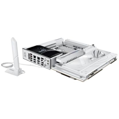 Obrázek ASUS MB Sc AM5 ROG CROSSHAIR X870E GLACIAL, AMD X870E, 2xDDR5, WiFi, 2xUSB4, E- ATX