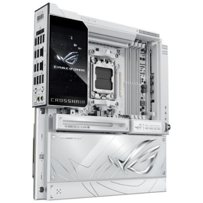 Obrázek ASUS MB Sc AM5 ROG CROSSHAIR X870E GLACIAL, AMD X870E, 2xDDR5, WiFi, 2xUSB4, E- ATX
