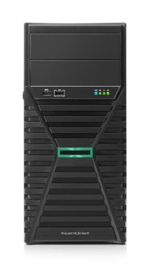 Obrázek HPE PL ML30g11 6315P (2.8- 5.2G/ 4C4T) 1 x 32G 2 x 1 TB SATA 4LFF- NHP 1 x 350 VROC 4p1G NBD311 Smart Choice