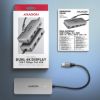Obrázek AXAGON HMC- CUB83 x 2, USB 10Gbps hub, 2x USB- A, USB- C, HDMI & DP 4k/ 144 Hz, RJ- 45 GLAN, PD 100 W, USB- C