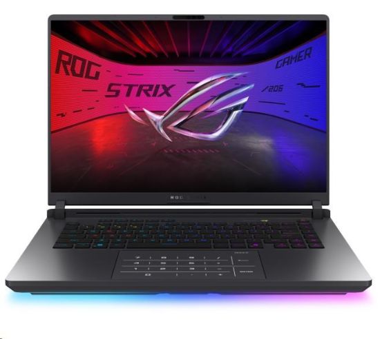 Obrázek ASUS NTB ROG Strix G16 (G615LP-NEBULA016W), Ultra 9 275HX, 16" 2560x1600, 32GB, 1TB SSD, UHD+RTX 5070, W11 Home, Gray