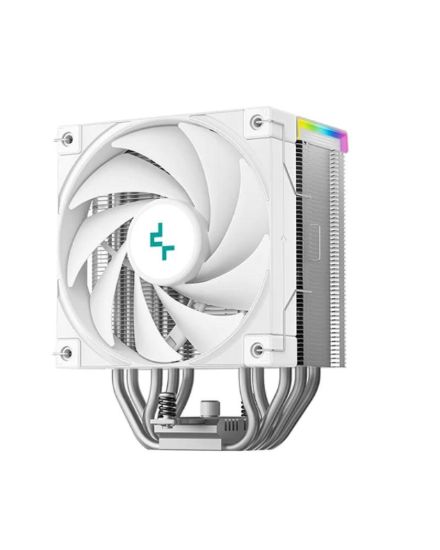 Obrázek DEEPCOOL CPU Chladič AK500S DIGITAL SE, 1x120mm, LGA1851, AM5, bílá