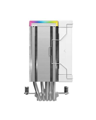 Obrázek DEEPCOOL CPU Chladič AK500S DIGITAL SE, 1x120mm, LGA1851, AM5, bílá
