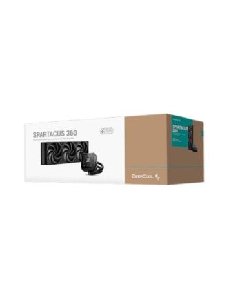 Obrázek DEEPCOOL Vodní chladič SPARTACUS 360, ARGB, 3x 120mm, AM5, LGA1851, černá