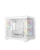 Obrázek DEEPCOOL Case CG330 3F, mATX, Průhledná bočnice, 3 x 120mm ARGB Fan, bílá