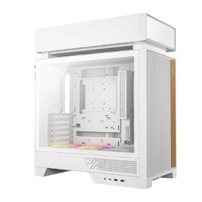 Obrázek DEEPCOOL Case CL660 WH, ATX, Průhledná bočnice, bílá