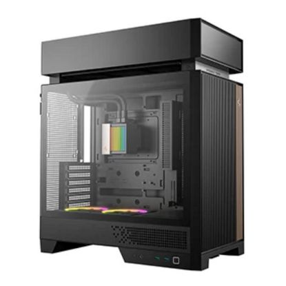 Obrázek DEEPCOOL Case CL6600, ATX, Průhledná bočnice, vodní chlazení, černá