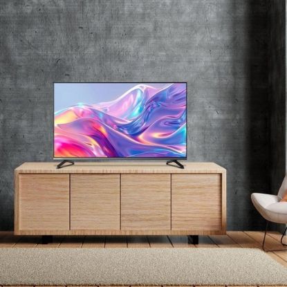 Obrázek CHiQ U55QST TV 55", UHD, QLED, ultratenká, Google TV, DLG 120 Hz, Dolby Audio, Frameless, metalická