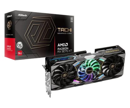 Obrázek VGA Asrock Radeon RX 9070 XT Taichi 16G OC GDDR6