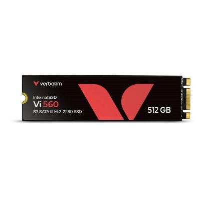 Obrázek VERBATIM SSD Vi560 S3 M.2 512 GB SATA III, W 520/ R 480MB/ s