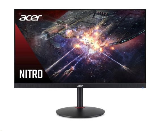 Obrázek ACER LCD Nitro XV240YM3bmiiprx, 60cm IPS LED, FHD, 250 nits, 178/ 178, 1 ms, Audio, Repro, VESA, HDMI, DP, Pivot, Black