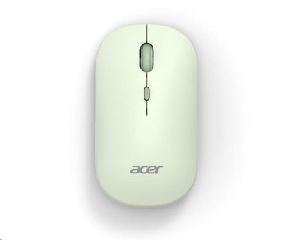 Obrázek ACER Myš Wireless Mouse AMR130 Green - Dual mode 2.4GHz + BT 5.2, 4 tlačítka, 800/ 1200/ 1600 dpi, USB Polling rate…