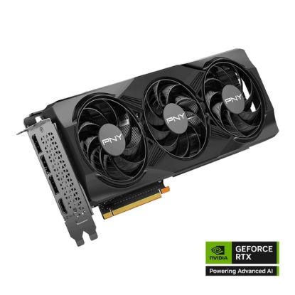 Obrázek PNY VGA Nvidia GeForce RTX 5070 12 GB Triple Fan, RTX 5070, 12 GB GDDR7, 3xDP, 1xHDMI