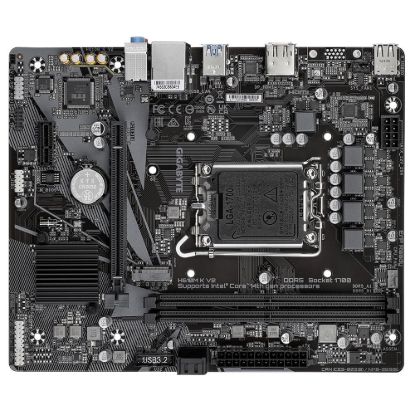 Obrázek GIGABYTE MB Sc LGA1700 H610M K V2, Intel H610, 2xDDR5, DP, HDMI, mATX
