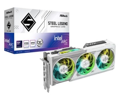 Obrázek ASRock VGA Intel Arc B580 Steel Legend 12G OC, Arc B580, 12GB GDDR6, 3xDP, 1xHDMI