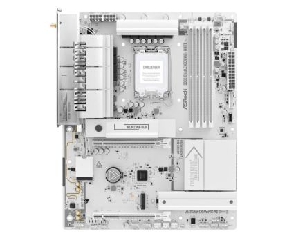 Obrázek ASRock MB Sc LGA1851 B860 Challenger WiFi WHITE, Intel B860, 4xDDR5, 1xHDMI, WiFi, ATX