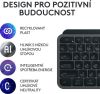 Obrázek Logitech MX Keys S - GRAPHITE - CZE-SKY - BT - INTNL