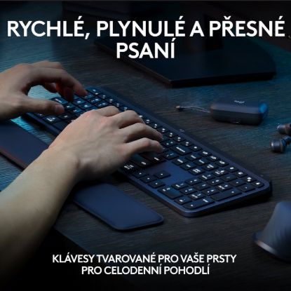 Obrázek Logitech MX Keys S - GRAPHITE - CZE-SKY - BT - INTNL