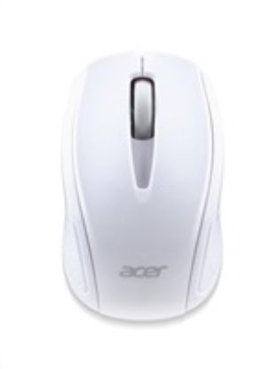 Obrázek ACER Wireless Mouse G69 White - RF2.4G, 1600 dpi, 95 x 58x35 mm, 10m dosah, 2x AAA, Win/ Chrome/ Mac, Retail Pack