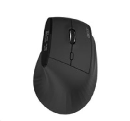Obrázek ACER bezdrátová myš Smart Fit Vertical Mouse, 8000 dpi, 10 tlačítek, RGB, 10m dosah, BT, USB, výdrž 120h, Black