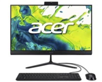 Obrázek ACER PC AiO Aspire C24- 2G, iCore 5 120U, 23.8" FHD, 8 GB, 512 GB SSD, UHD, W11, Black