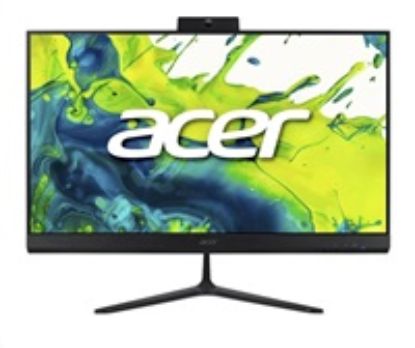 Obrázek ACER PC AiO Aspire C24- 2G_LubC5120U_65 W, Core5 120U, 23.8" FHD, 8 GB, 512 GB SSD, UHD, W11 Pro, Black