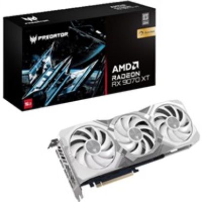 Obrázek ACER Grafická karta AMD PB RX9070XT 16G White Edition OC
