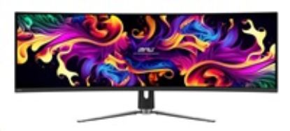 Obrázek MSI LCD MPG 491CQP QD- OLED, 49", 5120 x 1440, QD- OLED, 0, 03 ms, VESA 100 x 100, Black