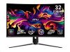 Obrázek MSI LCD MPG 321CURX QD- OLED, 31.5", 3840 x 2160, QD- OLED, 0, 03 ms, VESA 100 x 100, Black