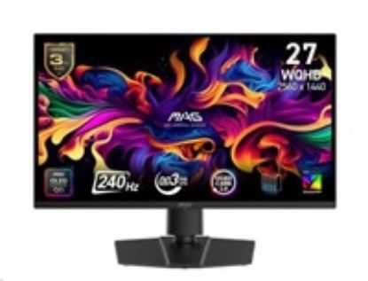 Obrázek MSI LCD MAG 271QP QD- OLED X24, 26.5", QD- OLED, QHD, 240 Hz, 0, 03 ms, Black