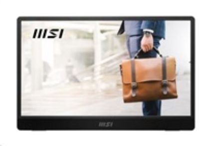 Obrázek MSI LCD PRO MP161 E2U, 15.6", IPS, FHD, 60 Hz, 4 ms, Black