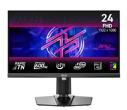 Obrázek MSI LCD MPG 242R X60N, 24, 1" FHD, 600 Hz, 0, 1 ms, USB, DP, HDMI, VESA, Audio, Black